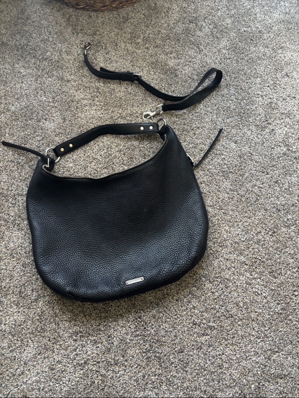 Rebecca Minkoff black leather bag NWOT